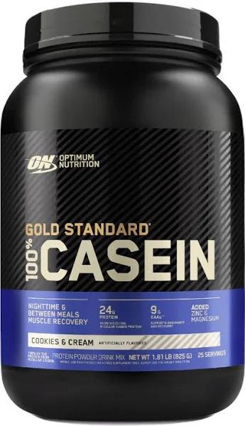 Optimum Nutrition Gold Standard 100% Casein - 2lbs Cookies & Cream