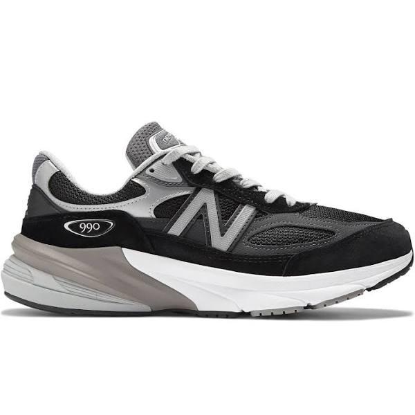 New Balance Women's Made in USA 990v6 Black/White - Size 5