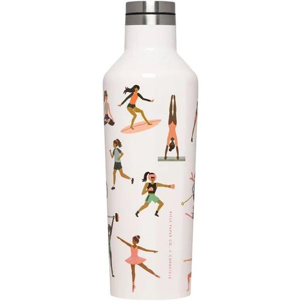 Corkcicle Rifle Paper Canteen 475ml Sports Girls