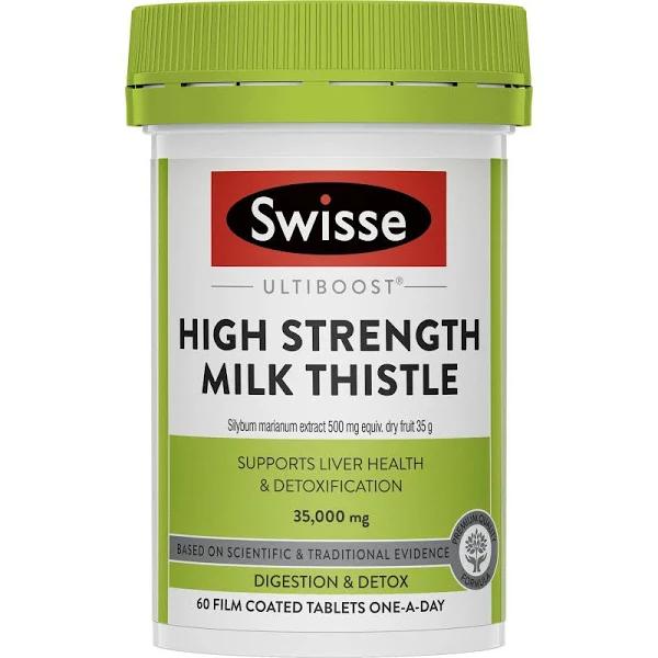 Swisse Ultiboost High Strength Milk Thistle 60 Tablets