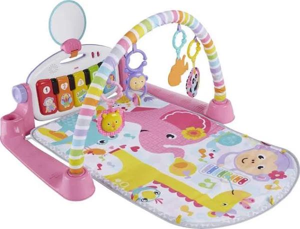 Fisher Price - Deluxe Kick & Play Piano Gym Pink