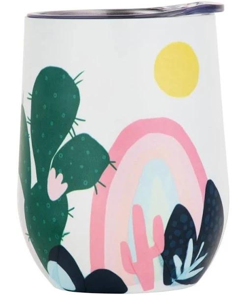 Maxwell & Williams Rach Jackson Sunset Double Wall Insulated Tumbler Cactus - 350ml