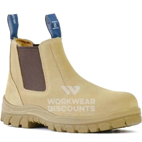 Bata Mercury Slip On Safety Boot - 703-80514 Wheat / 11