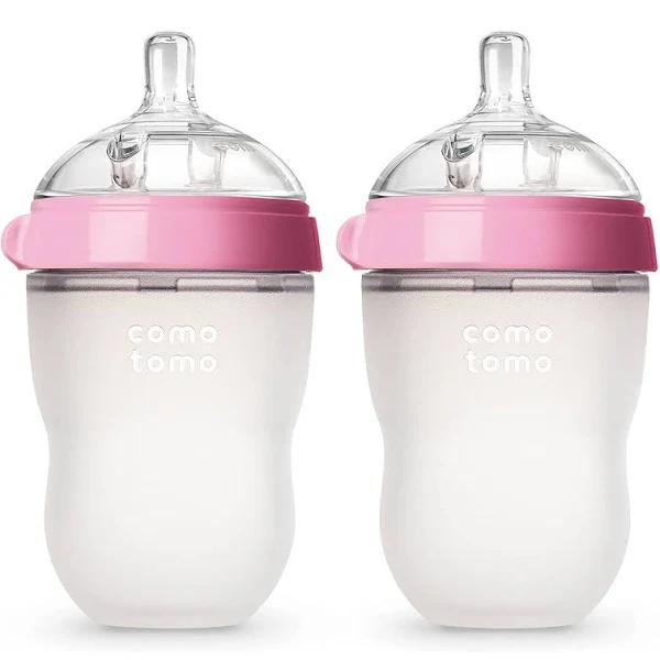 Comotomo Baby Bottle Pink