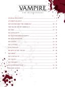 Vampire: The Masquerade 5th Edition RPG Character Journal