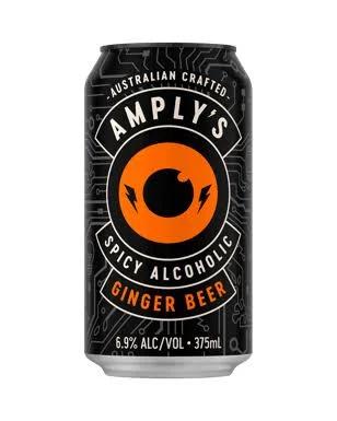 Amplys Hard Ginger Beer Can 375ml