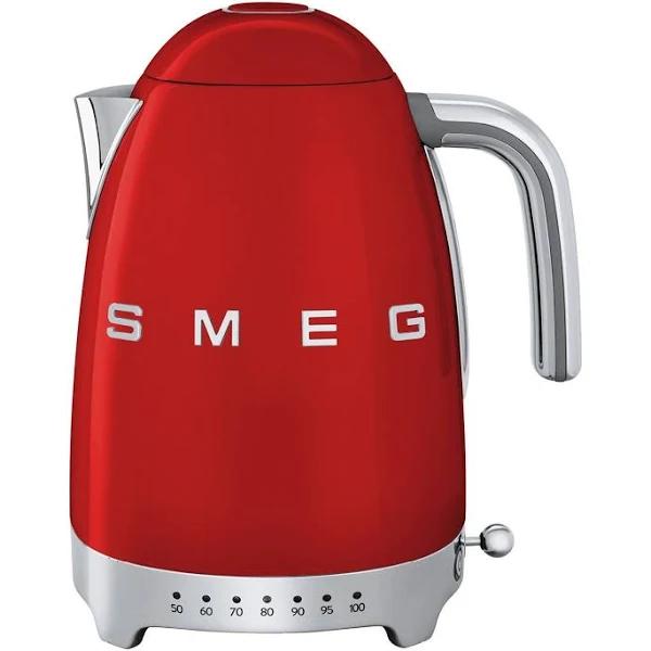 Smeg KLF04RDAU 50s Retro Style Electric Kettle Red