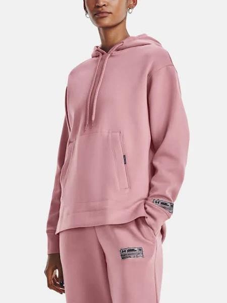 Under Armour Unisex Summit Knit Hoodie Pink 3XL