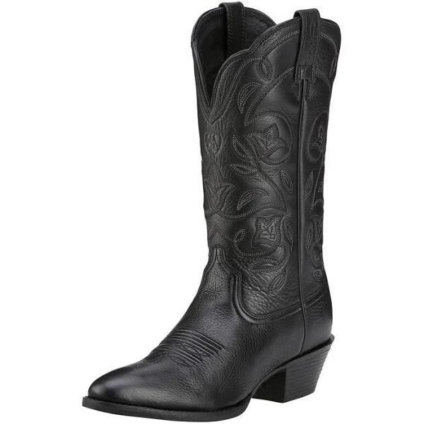 Ariat Womens Western R Toe Black - US 7.0 C- Wide