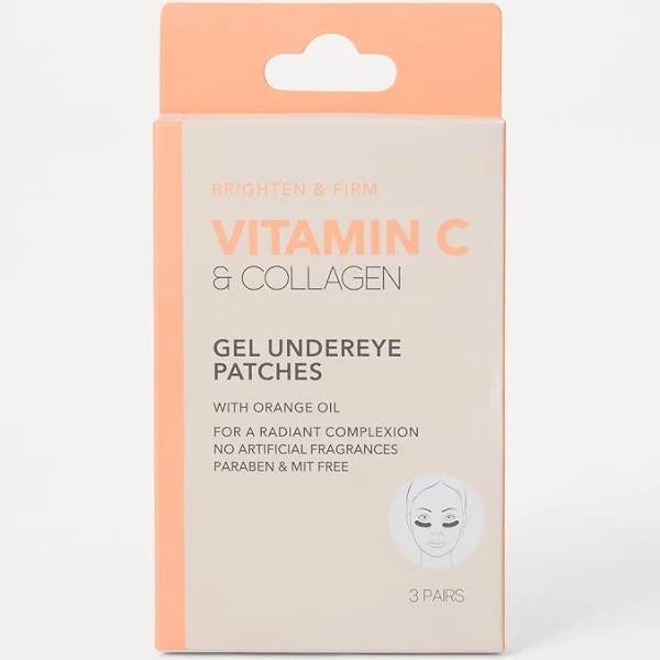 Kmart Brighten & Firm Gel Under Eye Patches-Vitamin C & Collagen