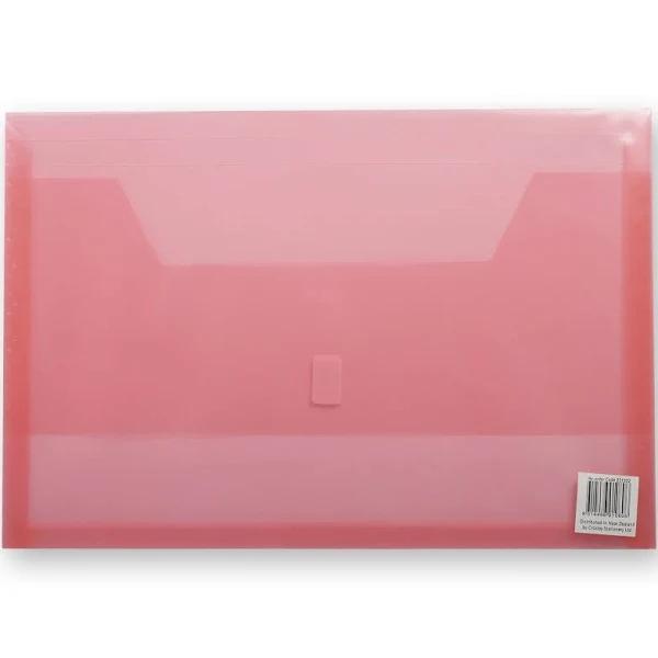 Colby Polywally File (Foolscap) 325F: Pink