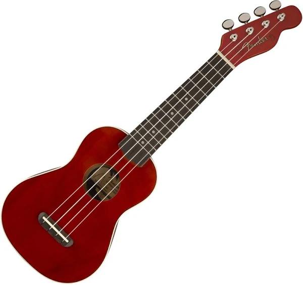 Fender Venice Soprano Ukulele Cherry Uke - 0971610590