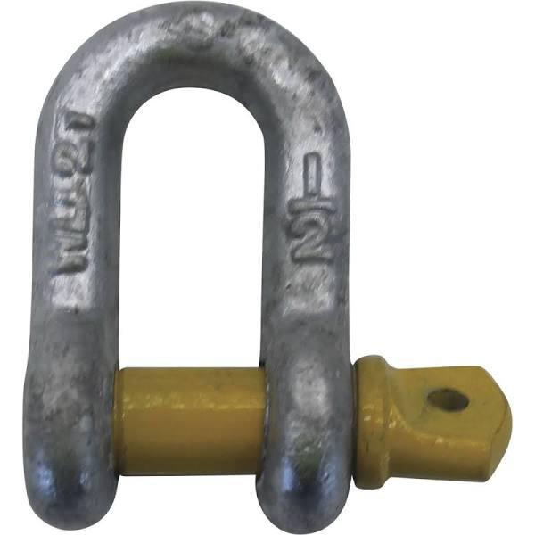 Ark D Shackle 13mm 2.0T Rated Galvanised DSGR13B