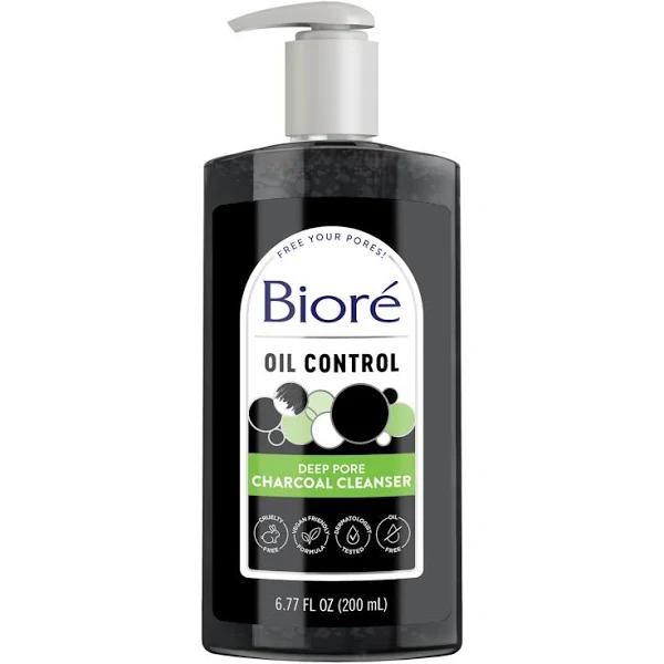 Biore Deep Pore Charcoal Cleanser 200 ml