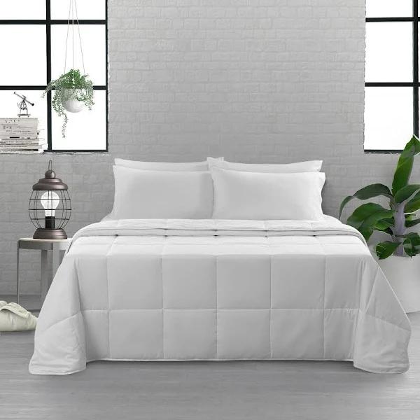 Natural Home Summer Wool Quilt 250gsm | White | Queen