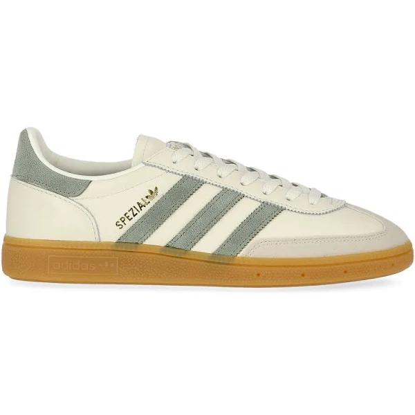 adidas-Handball Spezial Shoes-Men-Off White / Silver Green / Gum-M 7.5 / W 8.5