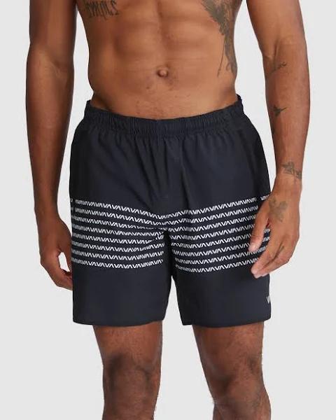 RVCA Yogger Stretch 17 Elastic Shorts Black XL