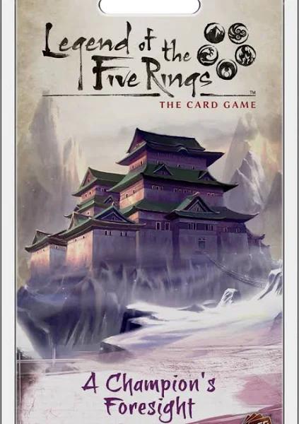 Legend of The Five Rings LCG A Champions Foresight