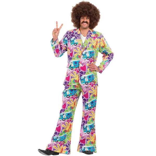 Psychedelic Suit Mens Costume / Extra Large