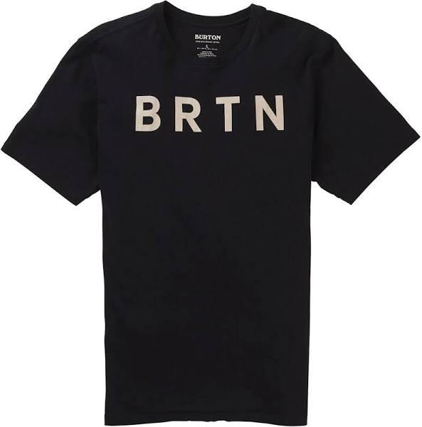 Burton BRTN Short Sleeve T-Shirt - True Black - 2022, XS