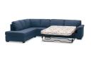 Rumpus - Fabric Corner Suite Left-Hand Facing Chaise with Sofa Bed by Amart Furniture