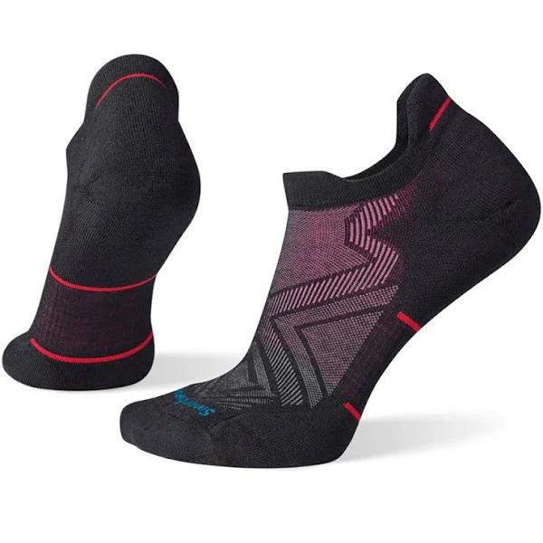 Smartwool - Run Targeted Cushion Low Women's Ankle Socks - Black - UK Large