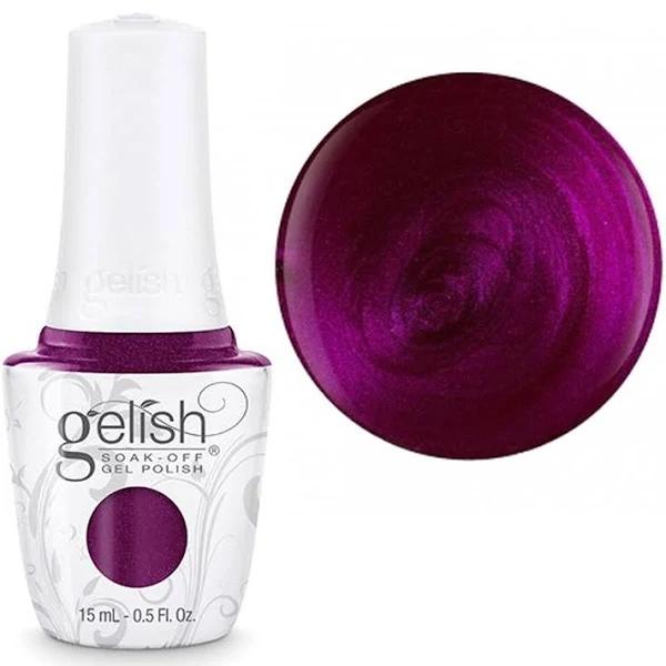 Harmony Gelish Soak Off UV Led Gel Nail Polish 1110941 Berry Buttoned Up 15ml