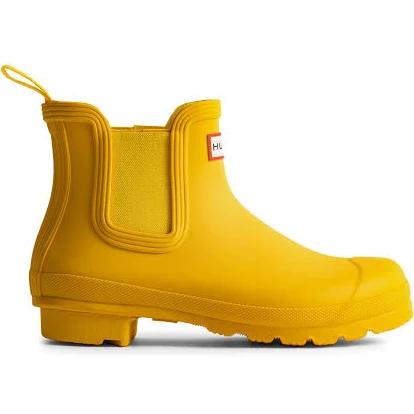 Hunter Women Original Chelsea Boots Yellow 7