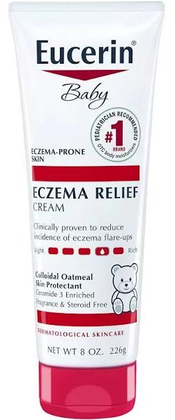 Eucerin Baby Eczema Relief Cream 8 oz (226 g)