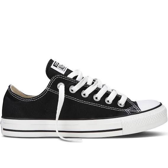 Converse Women's Chuck Taylor All Star Low-top Sneakers - Black - Size 10 M