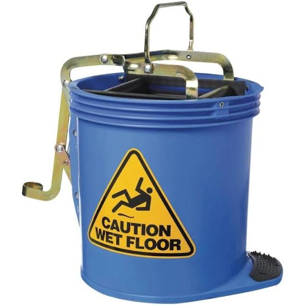 Oates Wringer Mop Bucket Blue