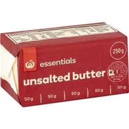 Essentials Unsalted Butter 250g