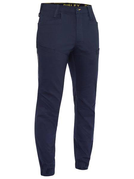 Bisley x Airflow Stretch Ripstop Vented Cuffed Pant (BP6151) 112R / Navy