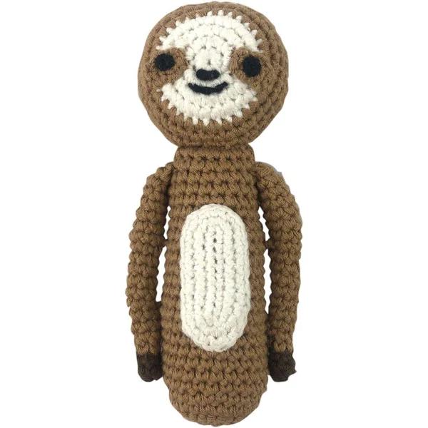 Weegoamigo Crochet Rattle Sleepy Sloth