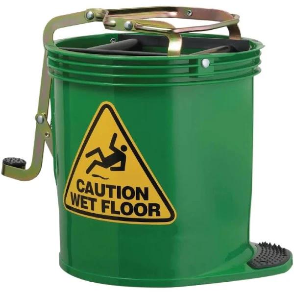 Oates Wringer Mop Bucket Green