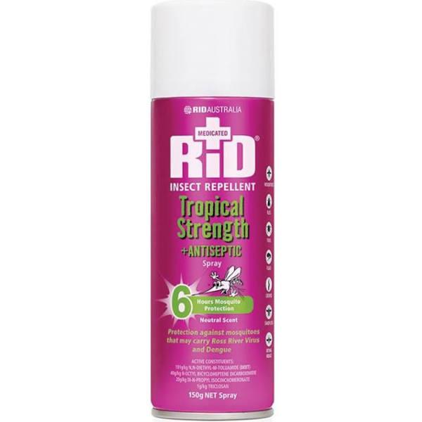 Rid Tropical Strength Aerosol Spray - 150g