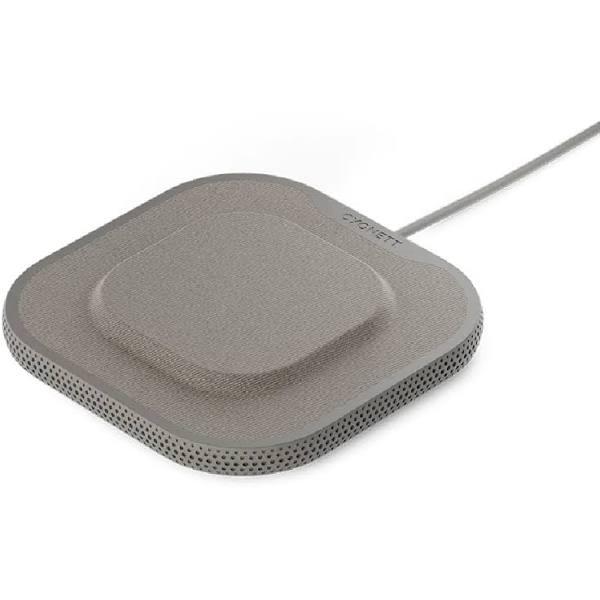 Cygnett PowerBase III 15W Wireless Desk Charger - Grey