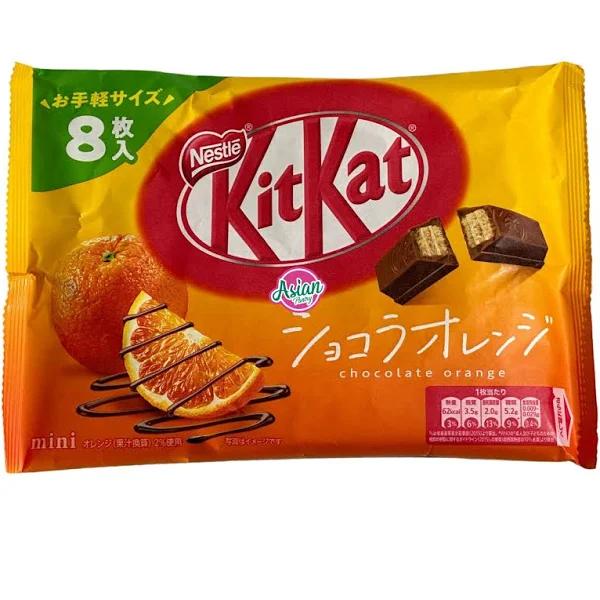 Nestle Kit Kat Mini Chocolate Orange 8pcs 100g