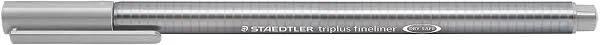 Staedtler Triplus 0.3mm Fineliner - Light Grey