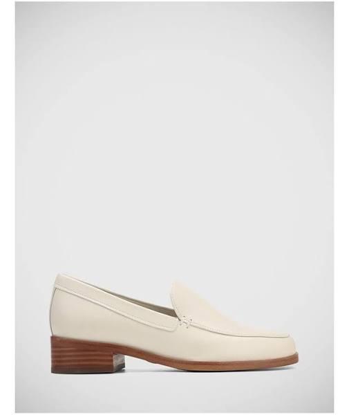 Wittner Elias Leather Loafer in Stone White 36