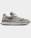 New Balance 998 Made in USA - Grey/Silver - Size 12 - Grey/Silver