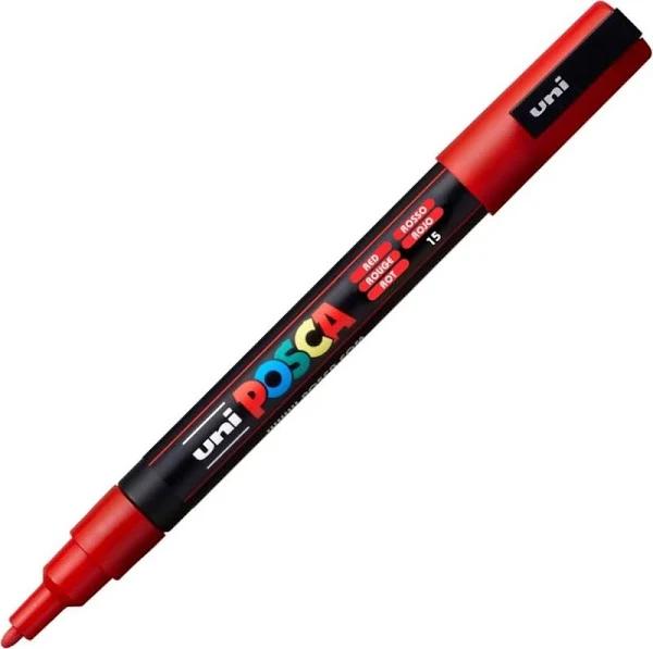 Posca Fine Tip Marker PC-3M Red