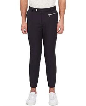 David Jones Balmain Straight GDP Pants in 0Pa Noir, Size 46 EU