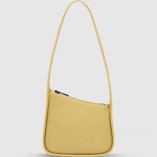 Status Anxiety Womens Phenomena Leather Bag - Buttermilk