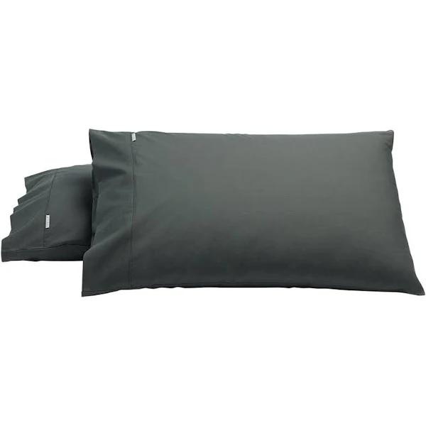 Heston 300TC Standard Pillowcase Pair (Charcoal)