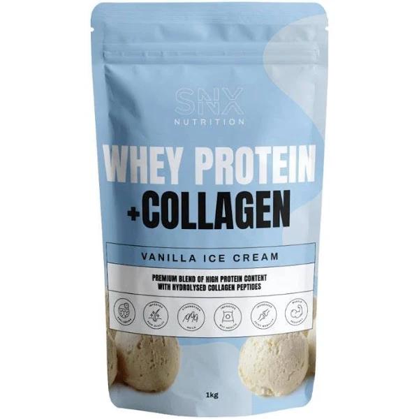 SNX Nutrition Vanilla Ice Cream Collagen Protein 1kg