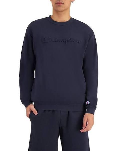 Champion Rochester Tech Crew Sweater in Blue M