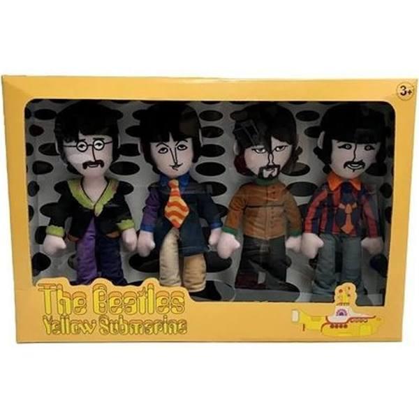 The Beatles - 4 Band Member Plush Box Set