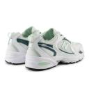 New Balance 530 Shoes White Green - 36