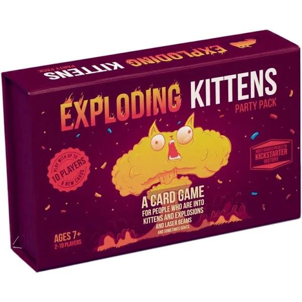 Exploding Kittens Party Pack Game